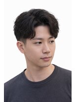 ドルクス 上野店(Dorcus) ナチュラルセンターパートスタイル