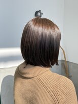 ビオトープアトラ(Bio-Top atora) ボブ/アッシュグレージュ/水素ケアオーガニックカラー/20代30代