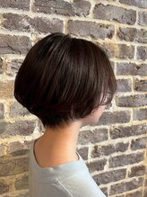 ヘアー クランチ(HAIR CRUNCH) ステップボーンカット☆美フォルム大人ショート☆