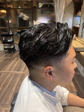 メンズココ メンズパーマ 韓国ヘア 日本橋店(MENS COCO) 【学生必見】就活フェードパーマスタイル