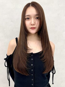アッシュ 南町田グランベリーパーク店(Ash) ロングレイヤー×シルクストレート