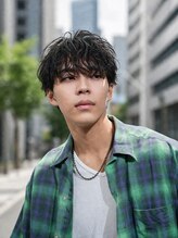 【キメすぎない韓国パーマ！シャドウパーマ】#メンズサロン #学割 #曲がる縮毛矯正 #フェザーパーマ