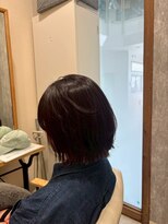 デジャヴ ヘアー アンド スペース 西千葉(dejave hair&space) ひし形20代30代40代レイヤーカット韓国ボブ顔周り西千葉