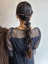 ヘアセット専門サロン by OKINAWA WATABE WEDDING 那覇店 編みおろし