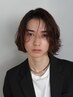 【緒方指名限定】メンズカット＋波巻きスパイラルパーマ ￥14,000