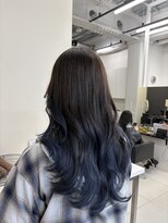 アライブ ハラジュク(ALIVE harajuku)&nbsp;ブリーチインナーバレイヤージュグラデーションカラー夕貴