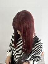 ルトワプラス(Lutowa plus) ブリーチ無しダブルカラーで作るチェリーレッド