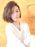 ゆるふわフラッフィーボブ