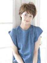 シャンプー ひろせ店(SHAMPOO)&nbsp;ツヤと無造作感あるショートヘア