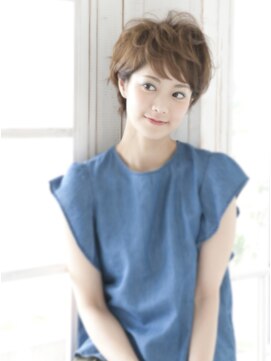 シャンプー ひろせ店(SHAMPOO) ツヤと無造作感あるショートヘア