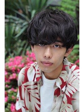 ブークル(boucle) 外国人風無造作ショートマッシュ