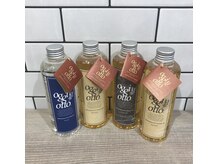 4種類のシャンプーからお客様の髪質に合わせてシャンプーさせていただきます！