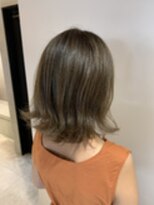 エイトオーミヤ 大宮店(EIGHT omiya)&nbsp;【EIGHT 大宮】アッシュベージュ＋外ハネ