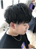 人気☆黒髪マッシュ
