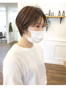 レジスタヘアーワークス (REGISTA hair works) ニュアンス大人可愛いショート♪