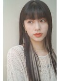 イヤリングカラー　ボブ　大人かわいい　フェザーバング