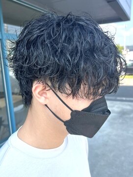 リット×ベリエ(Lit.×belier) 波巻きスパイラルツイストスパイラルパーママッシュメンズヘア