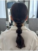 タイト編みおろし