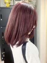 ピープスアンドスー 表参道 渋谷(Peeps&Suu.) ピンクラベンダー/透明感カラー/韓国レイヤーカット