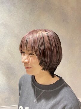 フェイス 石川町 (FACE) インナーカラー/ハイトーンカラー/ショートウルフ/レイヤー