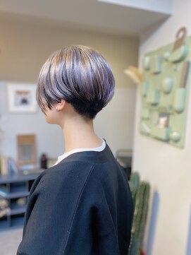 アンドチル 渋谷(AND CHILL) ハンサムショート/アンブレラカラー 渋谷