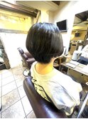 大人のスタンダードショートボブ