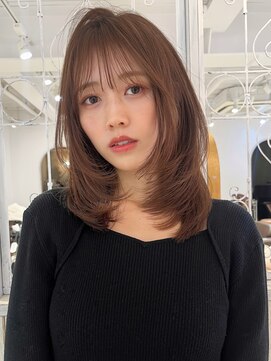レイラバイアフロート 吉祥寺(Lila by afloat) 韓国ヘア/たっぷりレイヤー/レイヤーカット/ハッシュカット