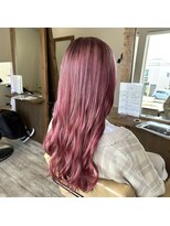 シーン(scene)&nbsp;ブリーチWカラー/アプリコットピンク