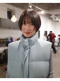 【ショートヘア/阿部達哉】ショートボブ/マッシュショート