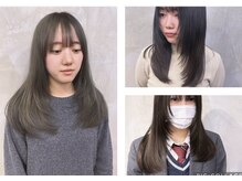 ロアヘアーコーディネート 京都駅前店(LoRE hair coordinate)の雰囲気（レイヤー/顔周りレイヤー<<長井 遥陽>>）