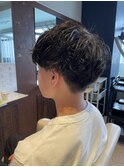 メンズカット　パーマ