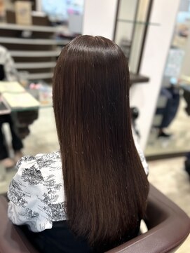フィラージュ サロンドウィズ(filage SALON DE WITH) ストレートロングヘア