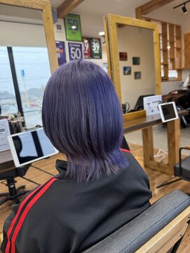 ルッカヘアガーデン バイ ラッシュゴールド(RUCCA HAIR GARDEN by LUSH GOLD) バイオレットカラー