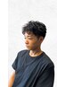 【全員使える】スパイラルパーマ＋メンズカット　￥14,300