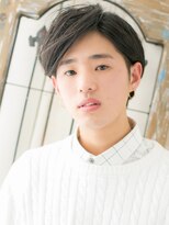 メンズヘア ビーセカンド 草加店(MENS HAIR B-2)&nbsp;斜めバング決まるアースカラー韓国ヘアY草加