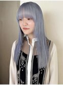 くびれヘア/アプリコットオレンジ/夏のヘアアレンジ/梅田
