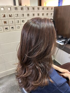ニュイ 高槻 阪急茨木店(nui) ミディアムヘア/暗めカラー/グランマッシュ/茨木／高槻