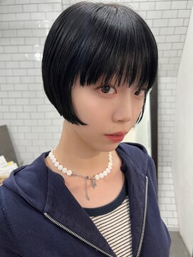 レガーレ(Legare) 切りっぱなし×ミニボブ×黒髪