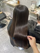 ゼストソエル(ZEST soell)&nbsp;立川／デザインカラー／髪質改善／艶髪ロング／透明感アップ