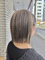 オーガニックエコ 川越(organic+eco)&nbsp;20代30代40代ワンレン切りっぱなしアンブレラ大人ヘア