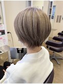 白髪ぼかし/白髪ぼかしハイライト/脱白髪染め/金沢/髪質改善
