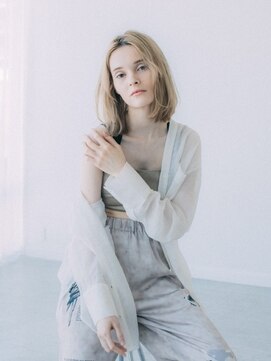 黒髪/クラゲヘアー/オリーブグレー/小顔/ココアベージュ/茨木 