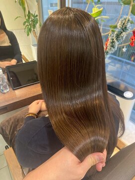 ヘアリゾート粋 ティガ 池袋店(tiga) 絹髪/髪質改善カラー/艶髪ストレート/美髪/ロング