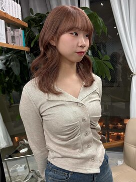 ウーフ(U-fu) ピンクベージュ