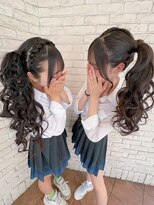 フーバイケンジ(fuu + KENJE)&nbsp;体育祭・イベントにおすすめの盛り髪アレンジ