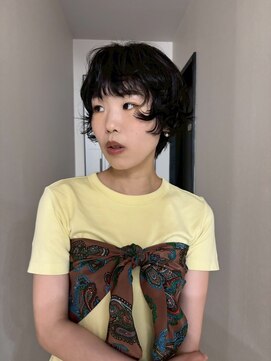 ナービス(NARVIS) ショートデザインカットマッシュ【アシスタント担当】