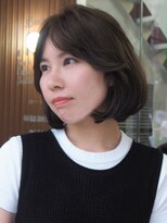 ビュートリアム 鎌倉小町(BEAUTRIUM) フレンチボブ/重ためボブ/オリーブベージュ/BEAUTRIUMカギワダ