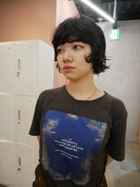 アマーク(a mark) 【能田花音】short bob perm