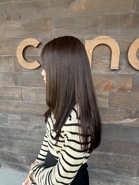 カノエ 山口小郡店(canoe) アッシュブラウン×レイヤーカット