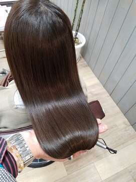 ルーミールーム(RoomieRoom) トリートメントで髪質改善/ダークグレージュ/似合わせカット